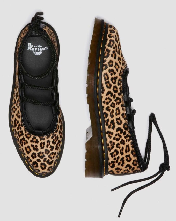 Elphie II Leopard Ballerinas