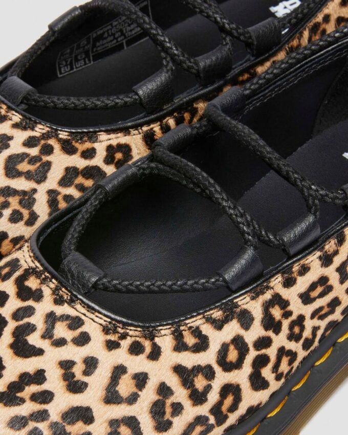 Elphie II Leopard Ballerinas