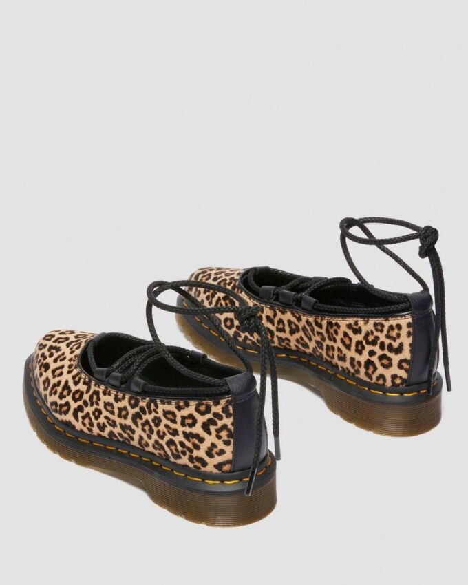 Elphie II Leopard Ballerinas