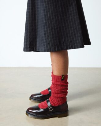 Elphie Leder-Mary-Jane-Schuhe