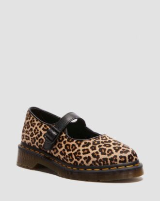 Elphie Leopard Mary Jane Schuhe Elphie Leopard Mary Jane Schuhe
