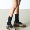 Elphie Leopard Mary Jane Schuhe