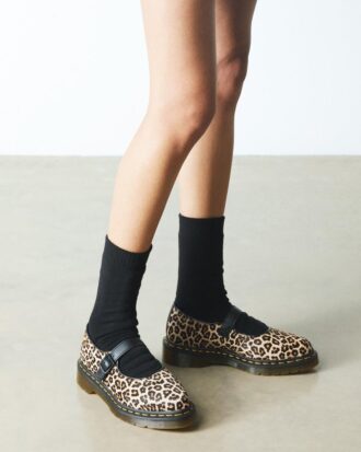 Elphie Leopard Mary Jane Schuhe Elphie Leopard Mary Jane Schuhe