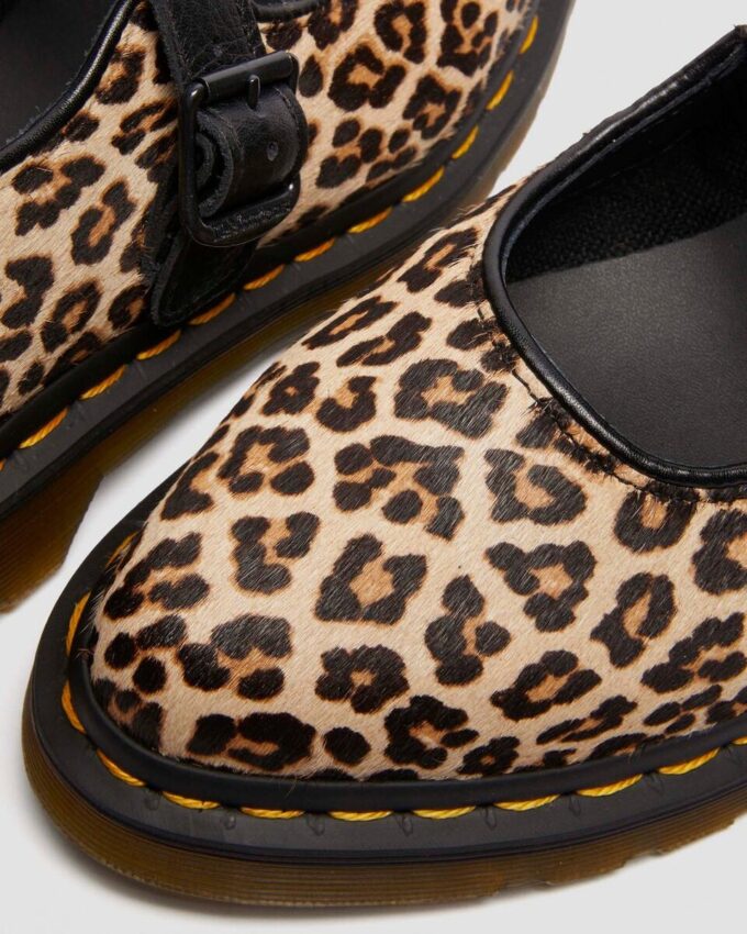 Elphie Leopard Mary Jane Schuhe