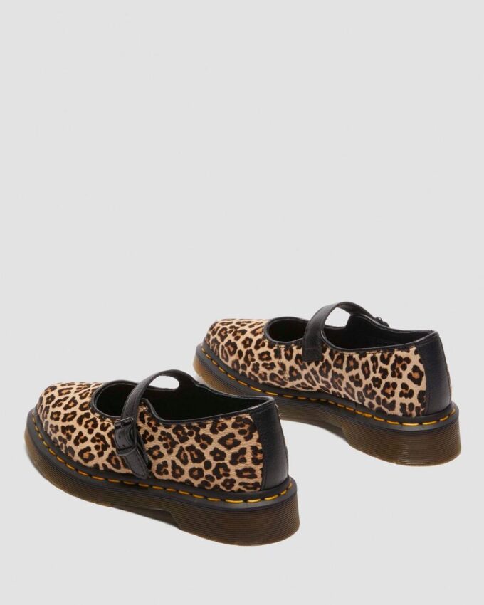 Elphie Leopard Mary Jane Schuhe