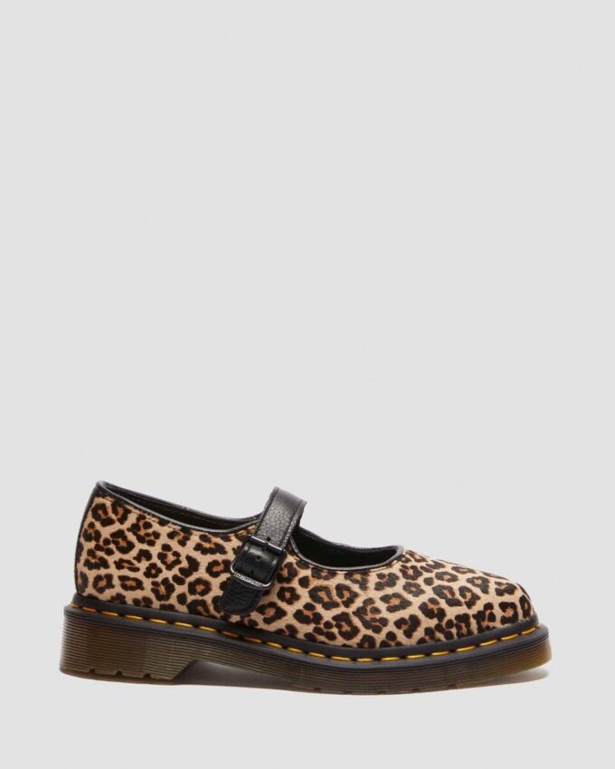 Elphie Leopard Mary Jane Schuhe
