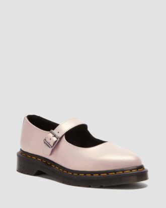 Elphie Mary Jane-Schuhe aus schillerndem Leder