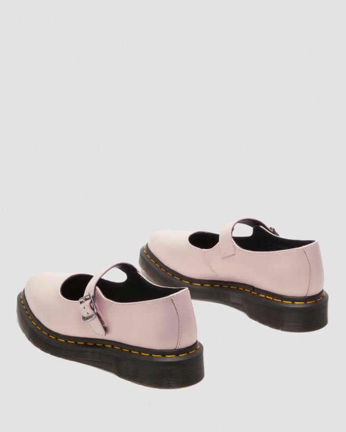 Elphie Mary Jane-Schuhe aus schillerndem Leder
