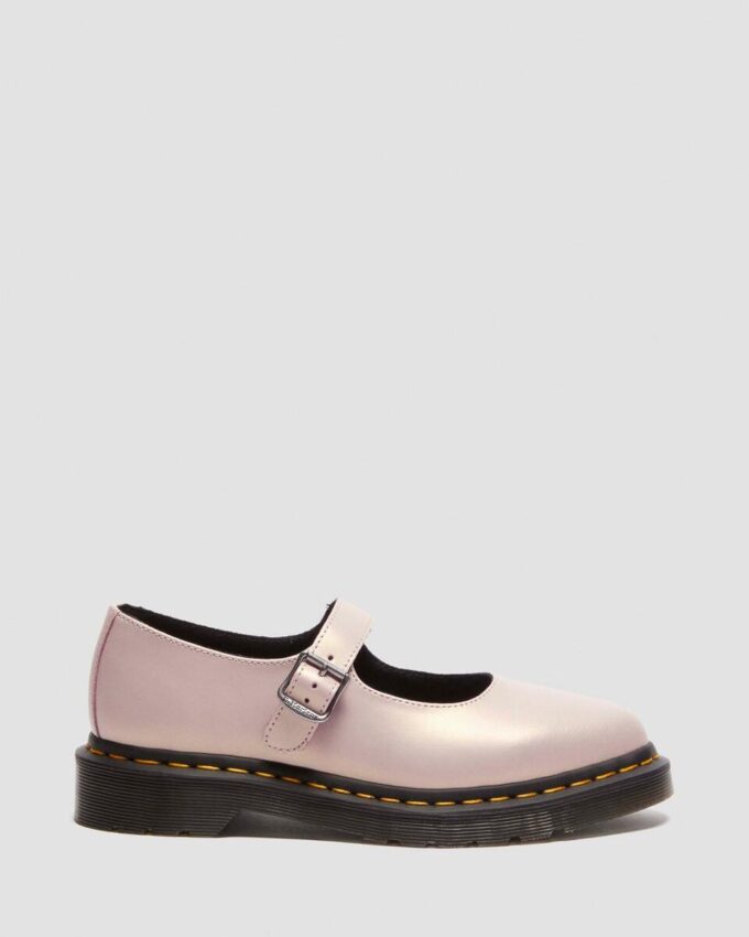 Elphie Mary Jane-Schuhe aus schillerndem Leder