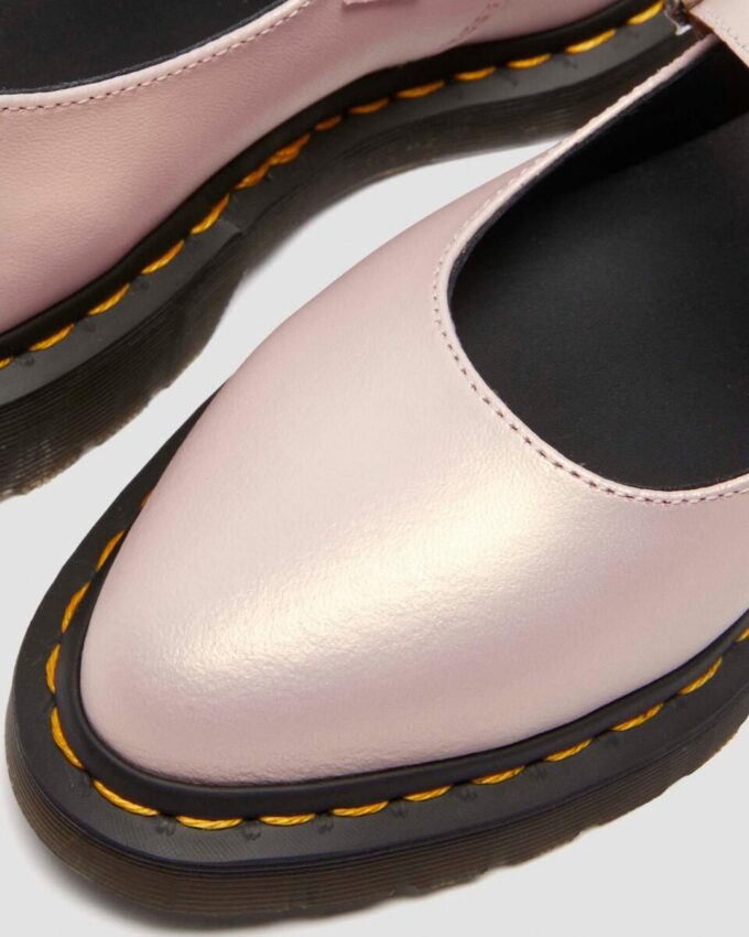 Elphie Mary Jane-Schuhe aus schillerndem Leder