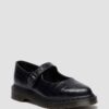 ELPHIE MJ Schuhe aus Leder mit Krokodilprägung