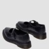 ELPHIE MJ Schuhe aus Leder mit Krokodilprägung