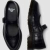 ELPHIE MJ Schuhe aus Leder mit Krokodilprägung