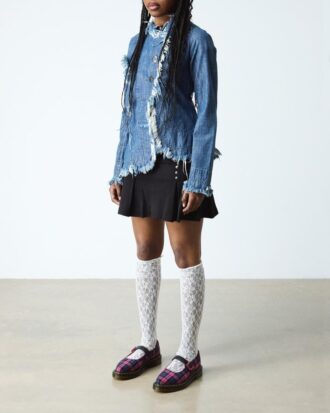 ELPHIE MJ Tartan Mary Jane Schuhe