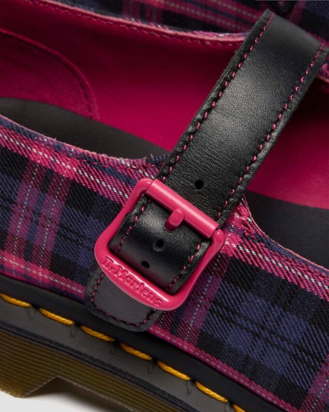 ELPHIE MJ Tartan Mary Jane Schuhe