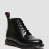 EMMELINE Glatte Schnürstiefel