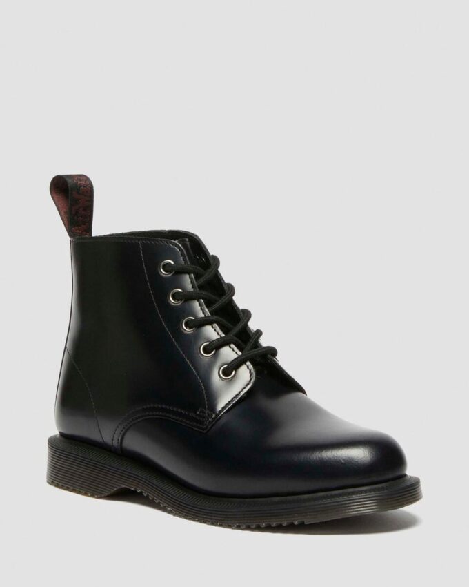 EMMELINE Glatte Schnürstiefel