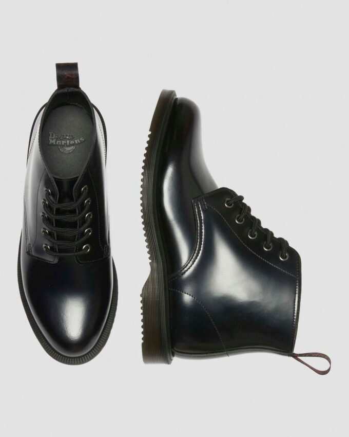 EMMELINE Glatte Schnürstiefel