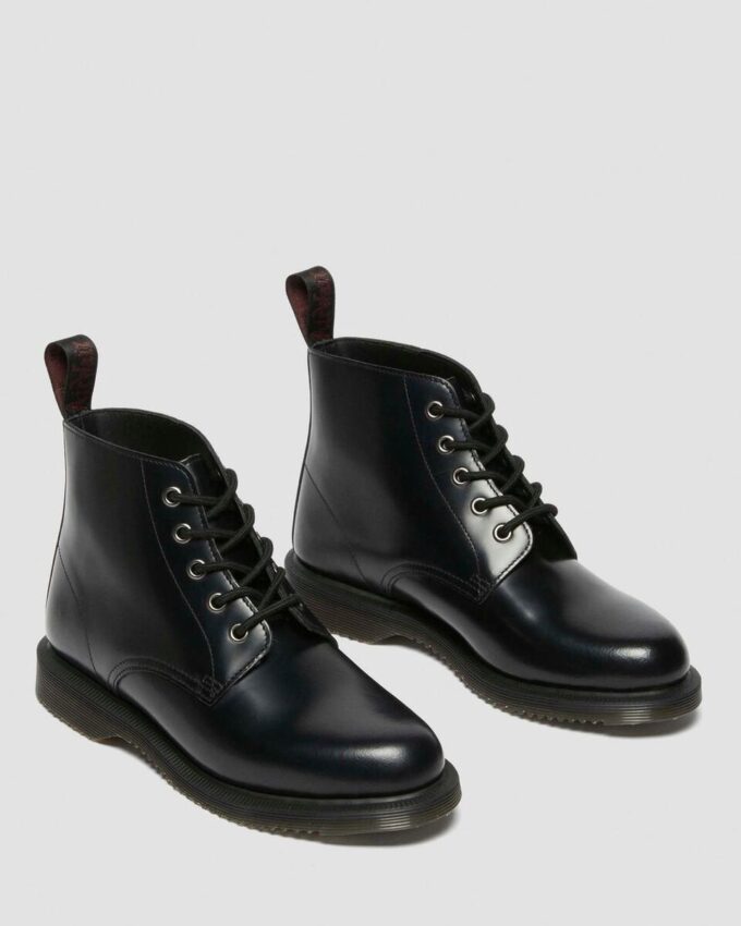 EMMELINE Glatte Schnürstiefel