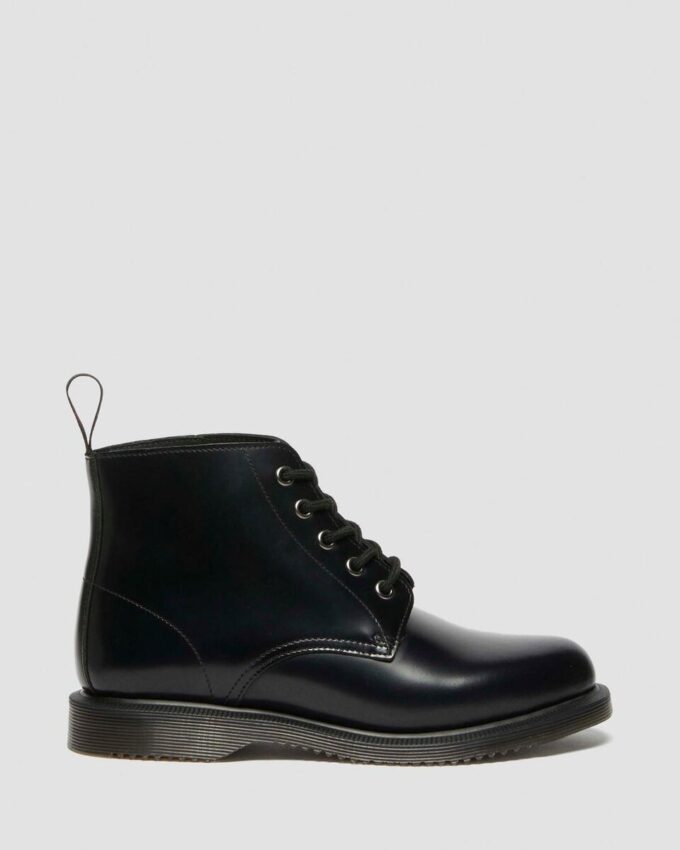EMMELINE Glatte Schnürstiefel