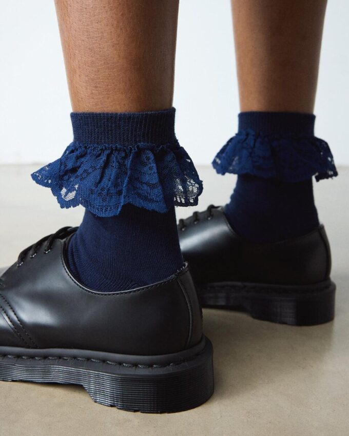 FRILL SOCKEN AUS BIOLOGISCHER BAUMWOLLMISCHUNG SOCKEN AUS BIOLOGISCHER BAUMWOLLMISCHUNG