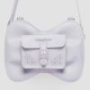 Frosted Lavendar Bow Bag Kiev Ledertasche Frosted Lavendar Bow Bag Kiev Ledertasche