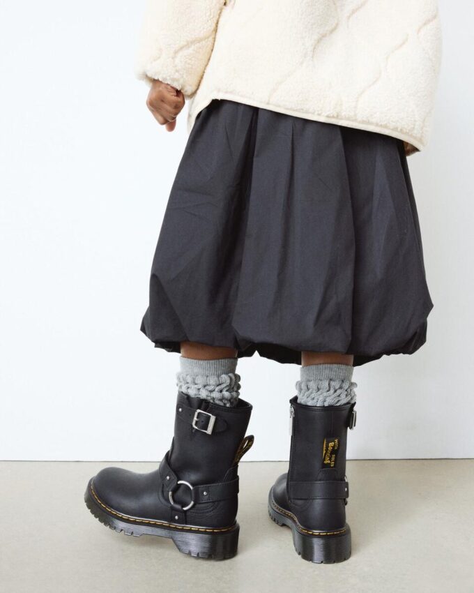 Genaya Junior Kinder-Leder-Bikerstiefel Genaya Junior Kinder-Leder-Bikerstiefel