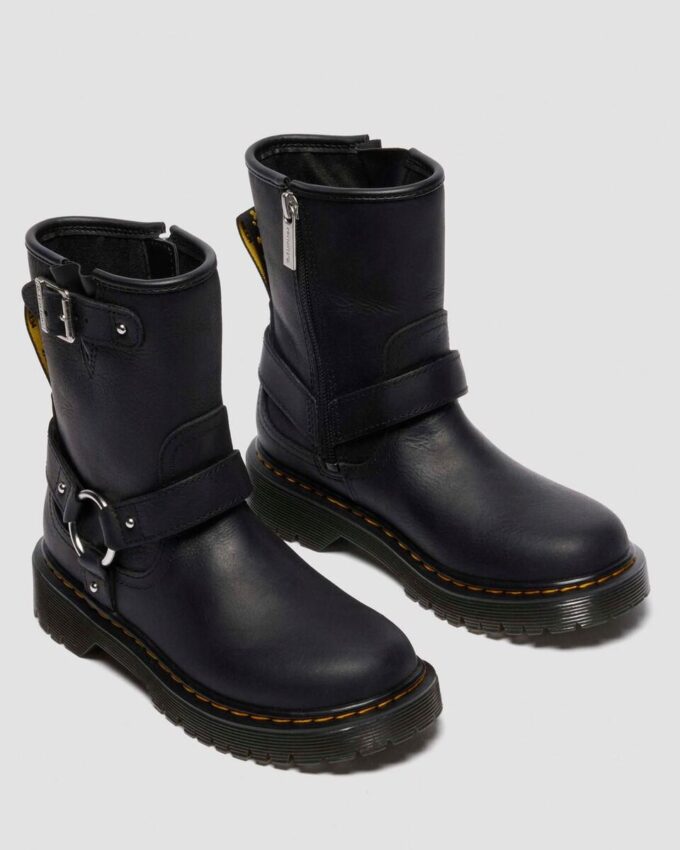 Genaya Junior Kinder-Leder-Bikerstiefel Genaya Junior Kinder-Leder-Bikerstiefel