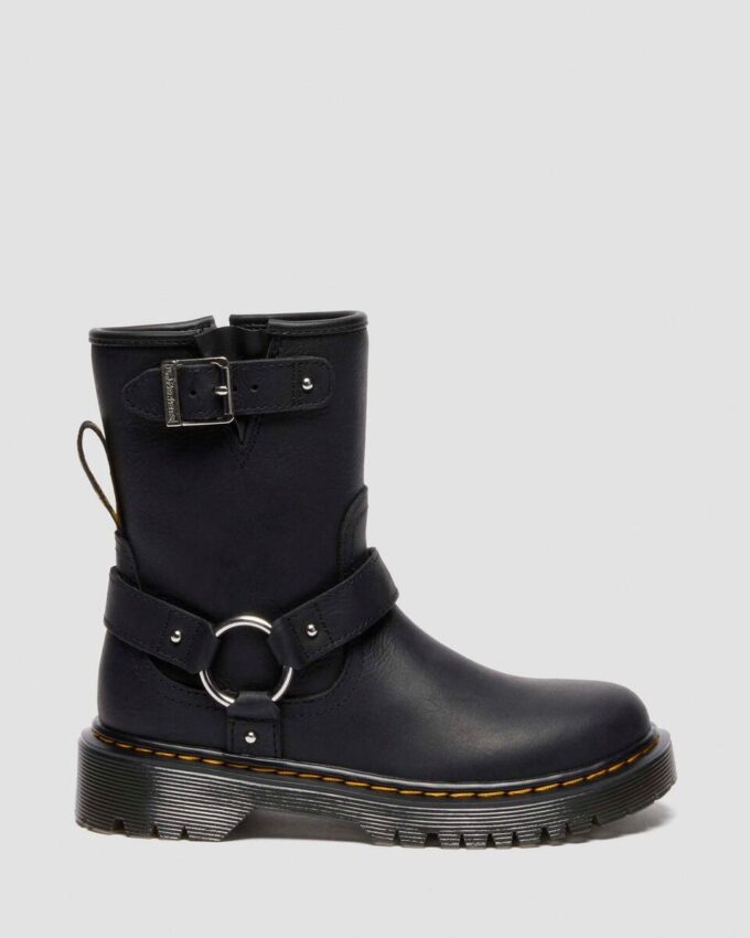 Genaya Junior Kinder-Leder-Bikerstiefel Genaya Junior Kinder-Leder-Bikerstiefel