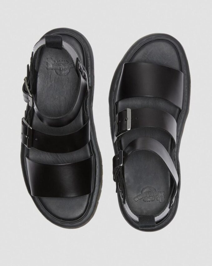 GRYPHON Brando Leder-Gladiator-Sandalen GRYPHON Brando Leder-Gladiator-Sandalen