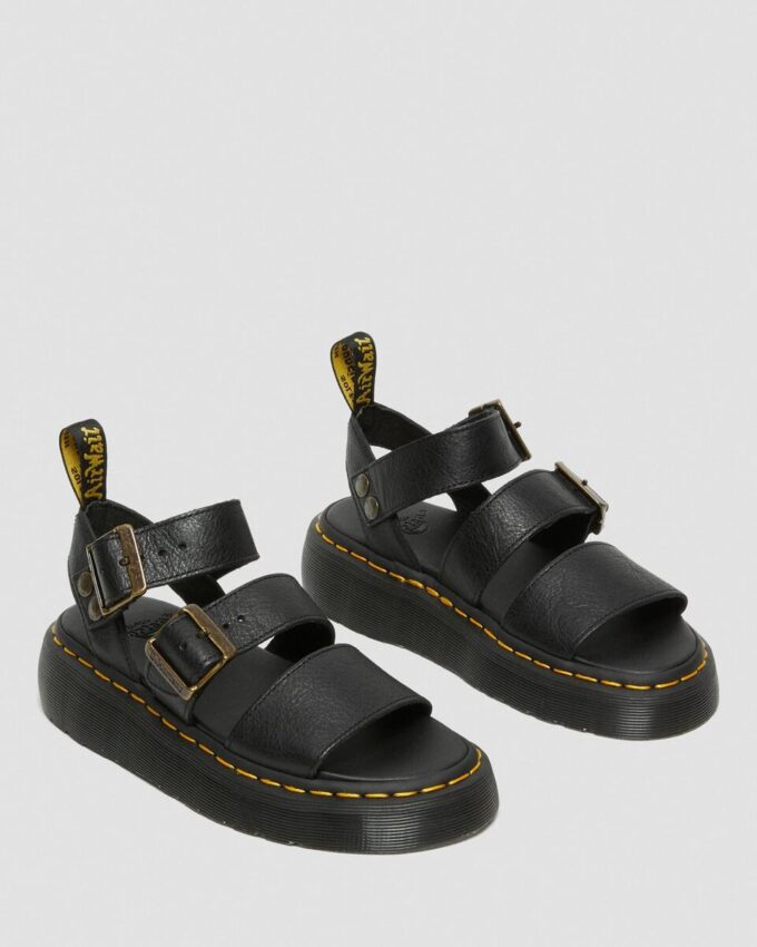 Gryphon Pisa Leder-Platform-Sandalen Gryphon Pisa Leder-Platform-Sandalen