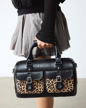 Handtasche mit Henkel Leopard Print Hair On Handtasche mit Henkel Leopard Print Hair On