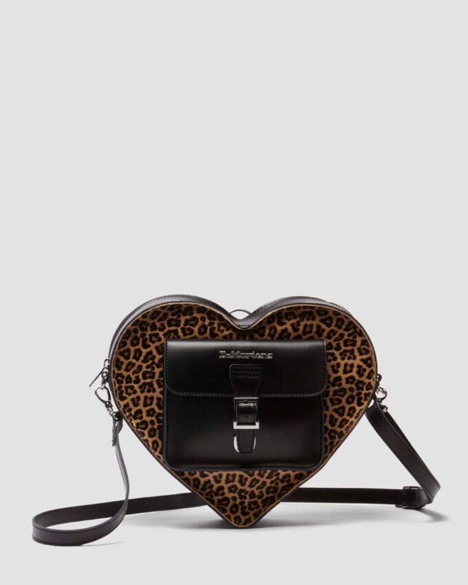 Herz-Tasche Leopard Kiev Lederrucksack Herz-Tasche Leopard Kiev Lederrucksack