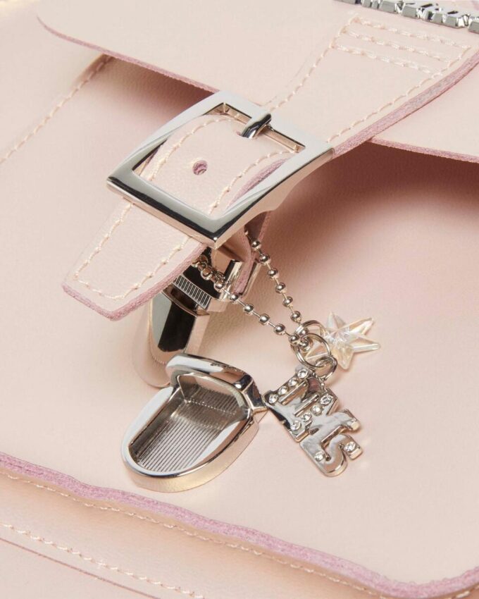 Herzförmige Tasche Metallischer Shift-Lederrucksack Herzförmige Tasche Metallischer Shift-Lederrucksack