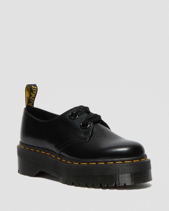 Holly Damen-Platform-Schuhe aus Leder Holly Damen-Platform-Schuhe aus Leder