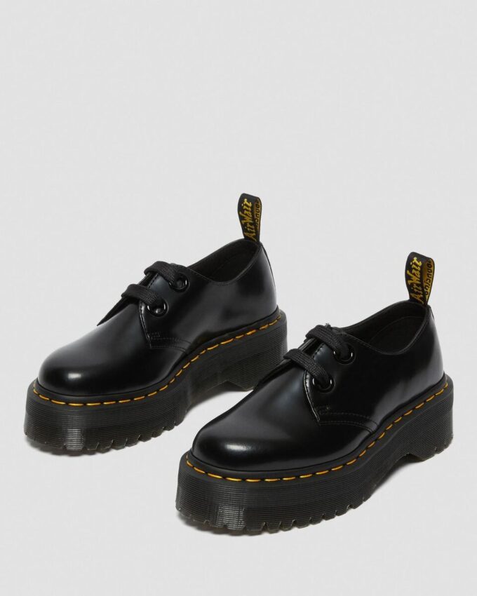 Holly Damen-Platform-Schuhe aus Leder Holly Damen-Platform-Schuhe aus Leder