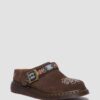 Isham Wildleder und Jacquard-Pantoletten
