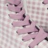 JADON HEART Gingham Leder-Platform-Boots JADON HEART Gingham Leder-Platform-Boots