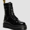 Jadon Hi Platform-Stiefel aus genietetem Buttero-Leder Jadon Hi Platform-Stiefel aus genietetem Buttero-Leder