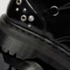 Jadon Hi Platform-Stiefel aus genietetem Buttero-Leder Jadon Hi Platform-Stiefel aus genietetem Buttero-Leder