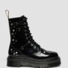 Jadon Hi Platform-Stiefel aus genietetem Buttero-Leder Jadon Hi Platform-Stiefel aus genietetem Buttero-Leder