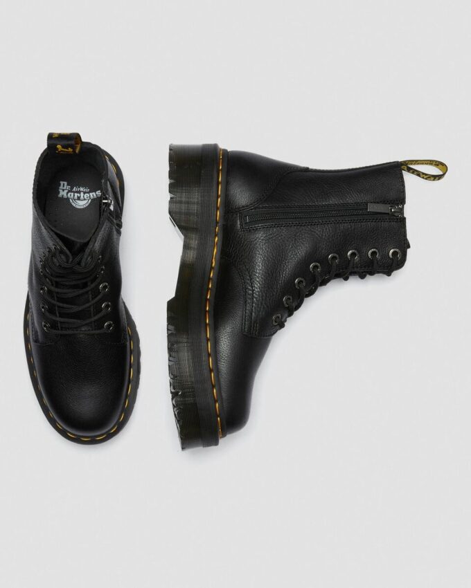 Jadon III Pisa Leder-Platform-Boots Jadon III Pisa Leder-Platform-Boots