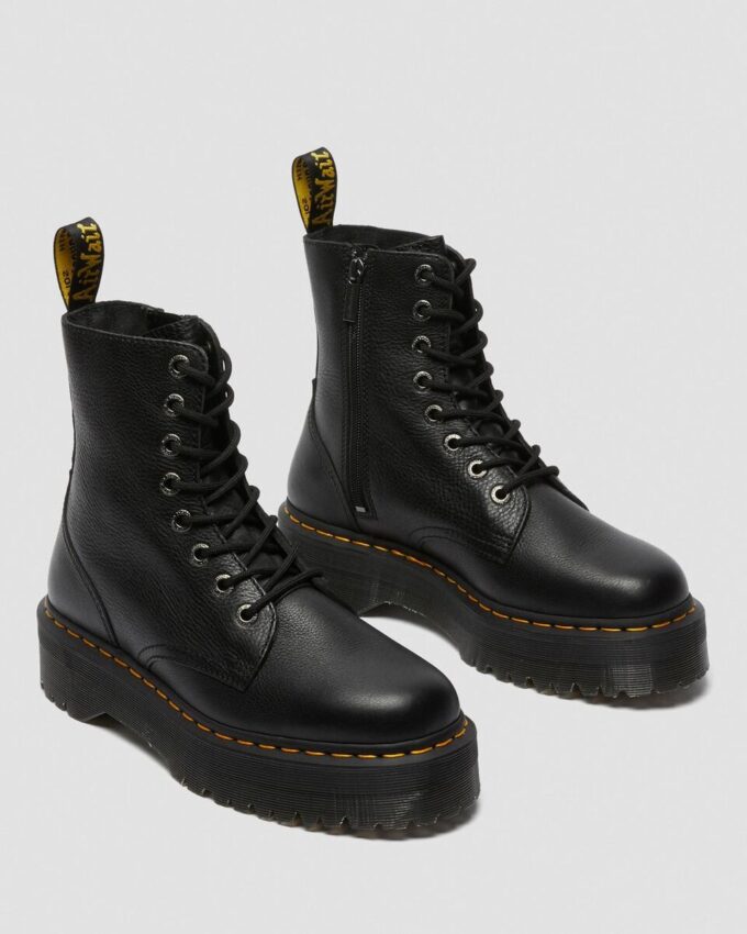 Jadon III Pisa Leder-Platform-Boots Jadon III Pisa Leder-Platform-Boots