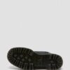 Jadon Platform-Stiefel aus Leder mit Kunstfellfutter