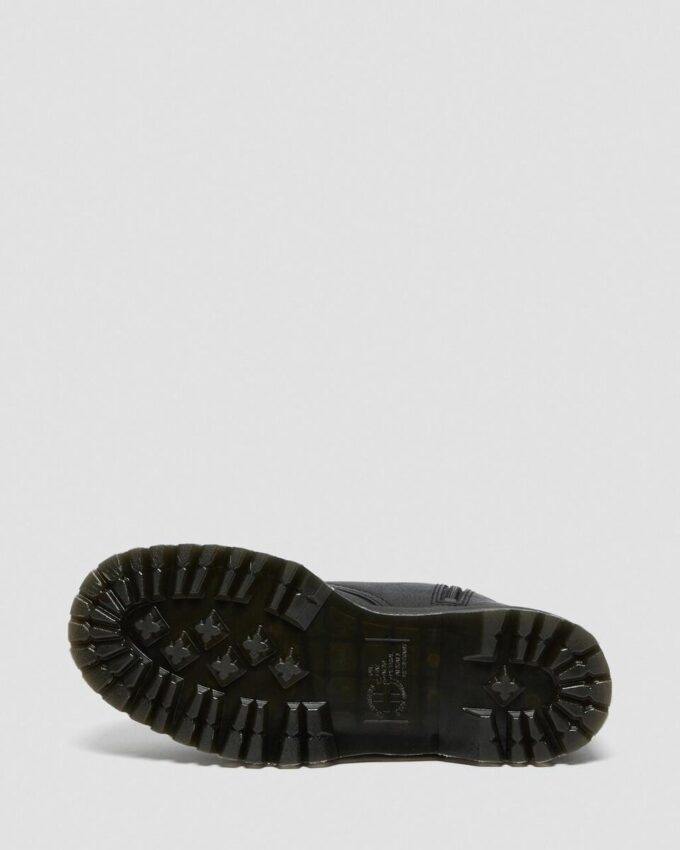 Jadon Platform-Stiefel aus Leder mit Kunstfellfutter
