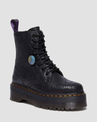 Jadon Wednesday Leder-Platform-Boots