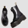 Jetta Hi Max Leder-Platform-Stiefel Jetta Hi Max Leder-Platform-Stiefel