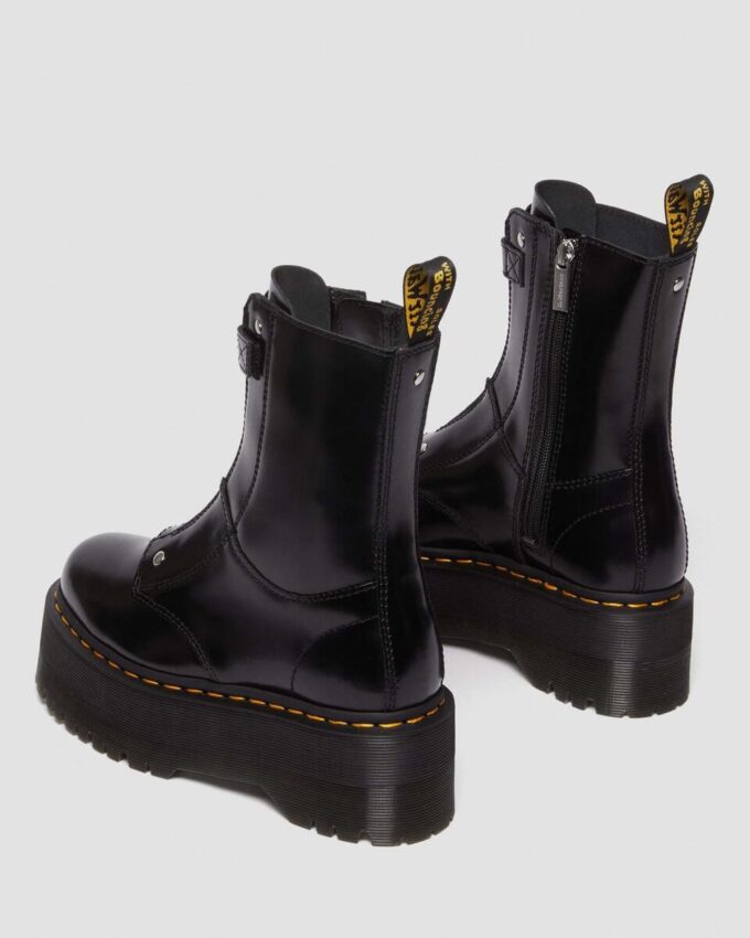 Jetta Hi Max Leder-Platform-Stiefel Jetta Hi Max Leder-Platform-Stiefel