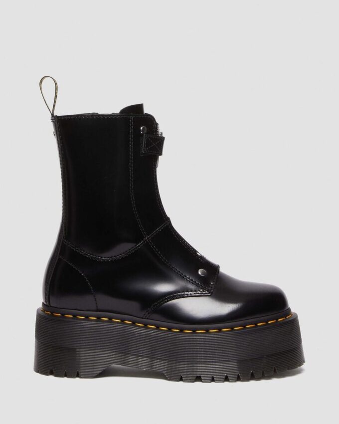 Jetta Hi Max Leder-Platform-Stiefel Jetta Hi Max Leder-Platform-Stiefel