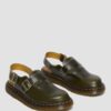 JORGE Hergestellt in England Klassische Leder-Slingback-Pantoletten JORGE Hergestellt in England Klassische Leder-Slingback-Pantoletten